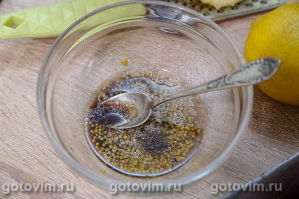 Свиная грудинка с горчицей, лимоном и мятой в духовке Свиная грудинка с горчицей, лимоном и мятой в духовке