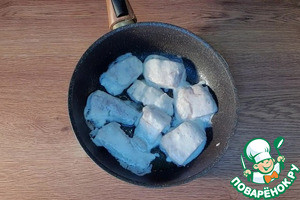 Рыба, жаренная в белковом кляре Рыба, жаренная в белковом кляре