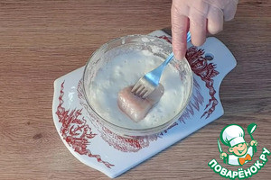 Рыба, жаренная в белковом кляре Рыба, жаренная в белковом кляре