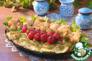 Рыба, жаренная в белковом кляре Рыба, жаренная в белковом кляре